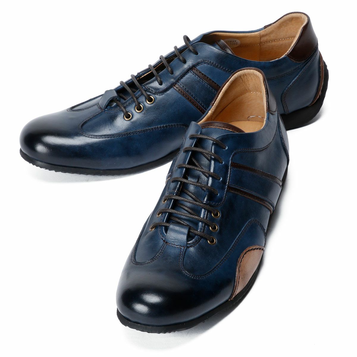 threegenerations｜2423-221｜スニーカー｜ネイビー