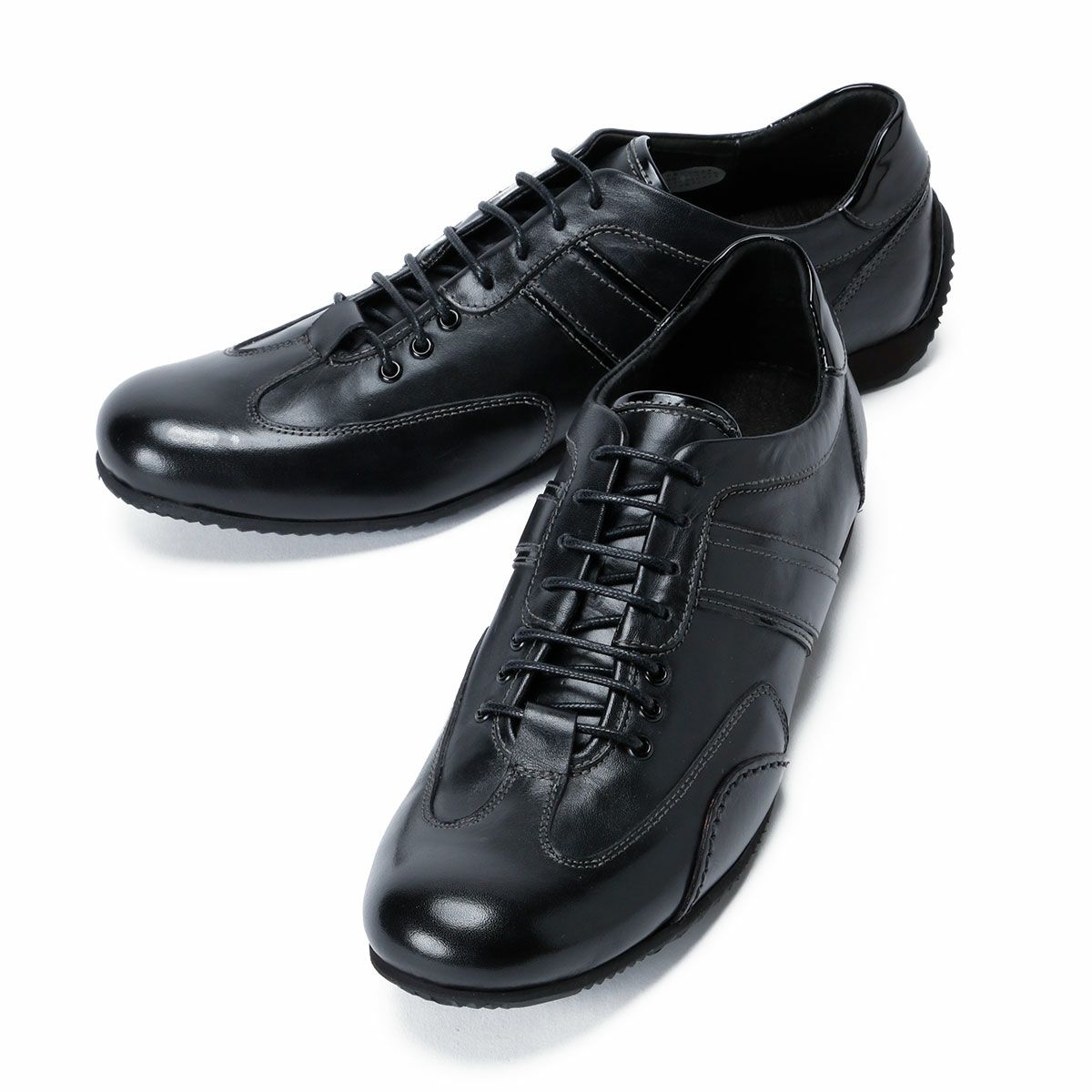 threegenerations｜2423-221｜スニーカー｜ブラック×ブラック