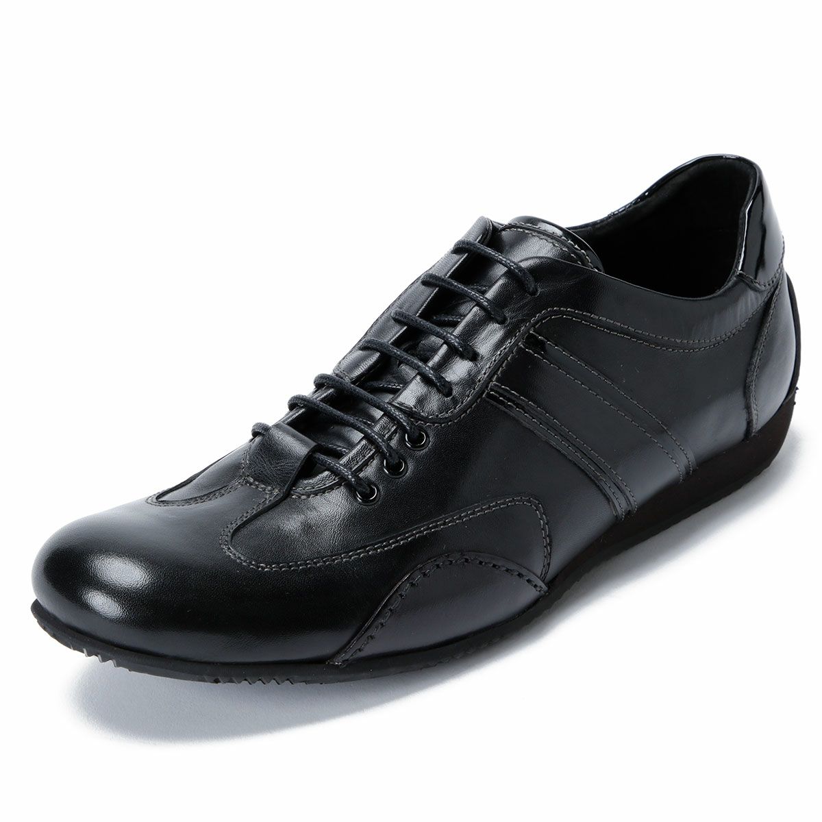 threegenerations｜2423-221｜スニーカー｜ブラック×ブラック