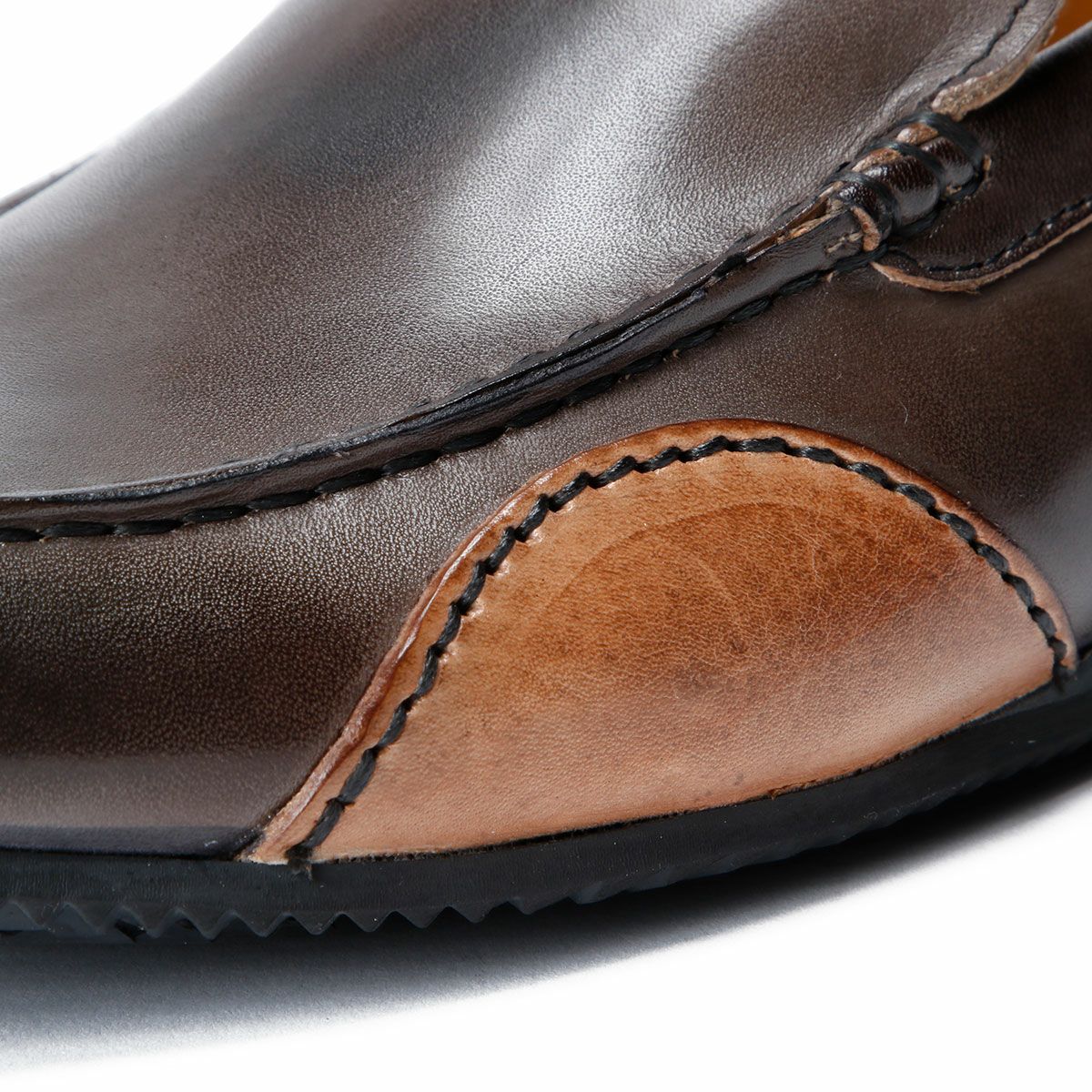 threegenerations｜2427-221｜モカシン｜グレー