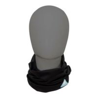 FREEZE TECH｜氷撃 冷感 ロングネックゲーター｜ネックカバー｜ブラック｜着用