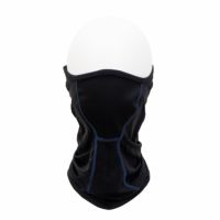 FREEZE TECH｜氷撃 冷感 フェイスカバー イヤーループ付き｜ネックカバー｜ブラック｜着用