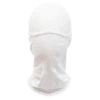 FREEZE TECH｜氷撃 冷感 フェイスカバー イヤーループ付き｜ネックカバー｜ホワイト｜着用