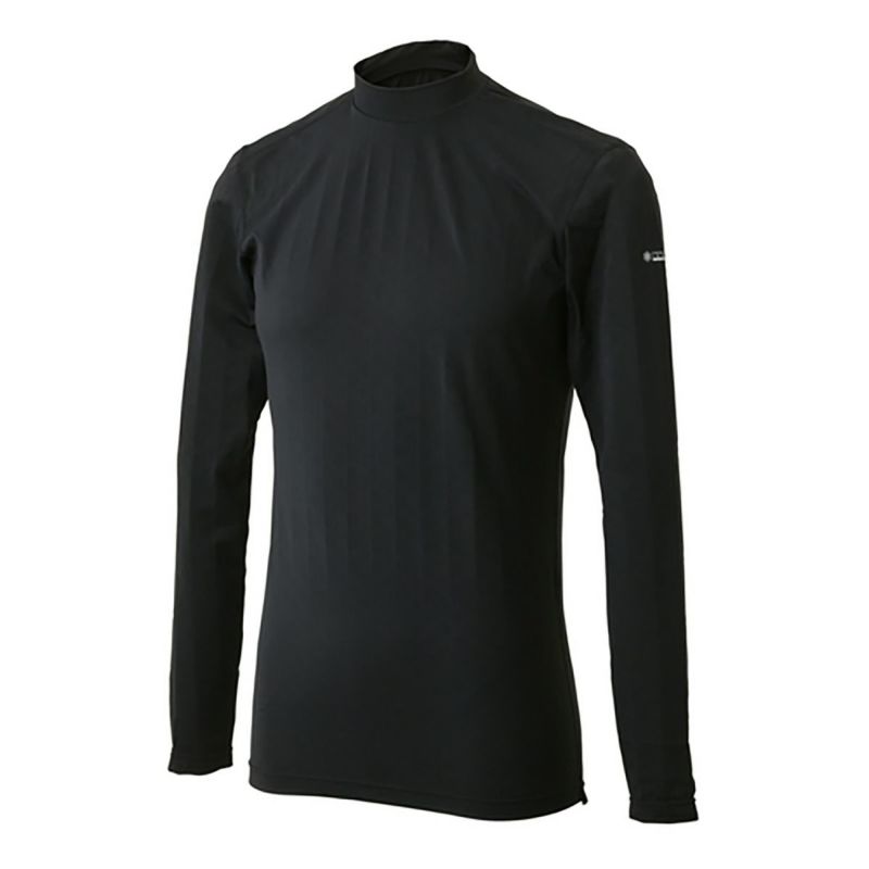 FREEZE TECH｜氷撃 冷感シャツ 長袖ローネック Performance Line LIDEF｜アンダーウェア｜ブラック