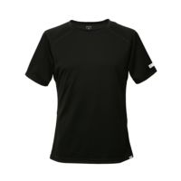 FREEZE TECH｜氷撃 レギュラーフィット 冷感シャツ 半袖クルーネック Performance Line LIDEF｜アンダーウェア｜ブラック