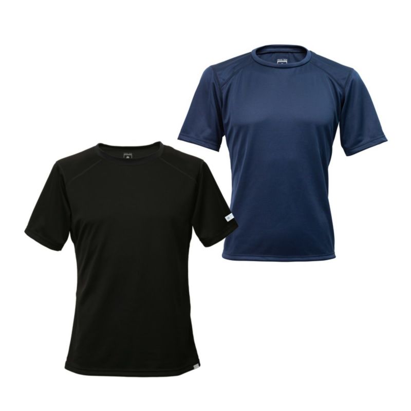 FREEZE TECH｜氷撃 レギュラーフィット 冷感シャツ 半袖クルーネック Performance Line LIDEF｜アンダーウェア