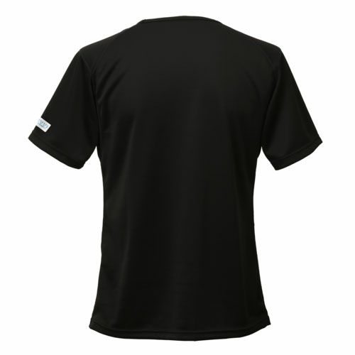 FREEZE TECH｜氷撃 レギュラーフィット 冷感シャツ 半袖クルーネック Performance Line LIDEF｜アンダーウェア｜ブラック