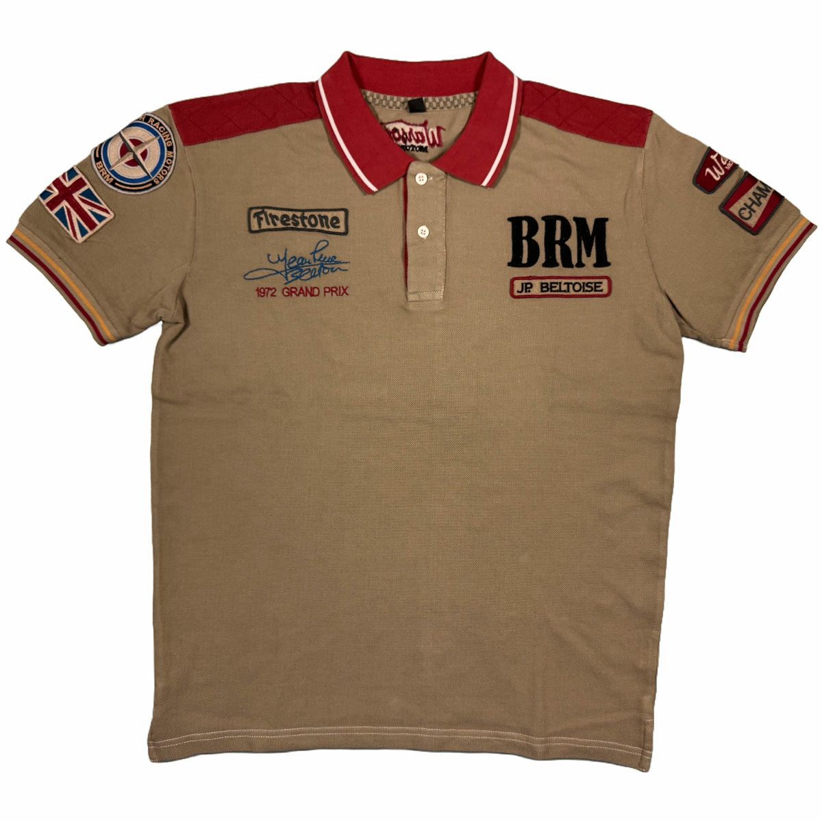 Warson Motors｜ベルトワーズ ポロ｜ポロシャツ｜ライトグレー