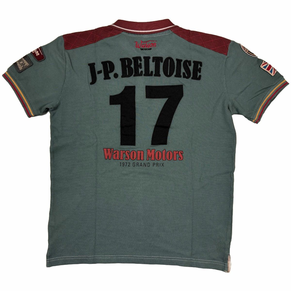 Warson Motors｜ベルトワーズ ポロ｜ポロシャツ｜ブルー