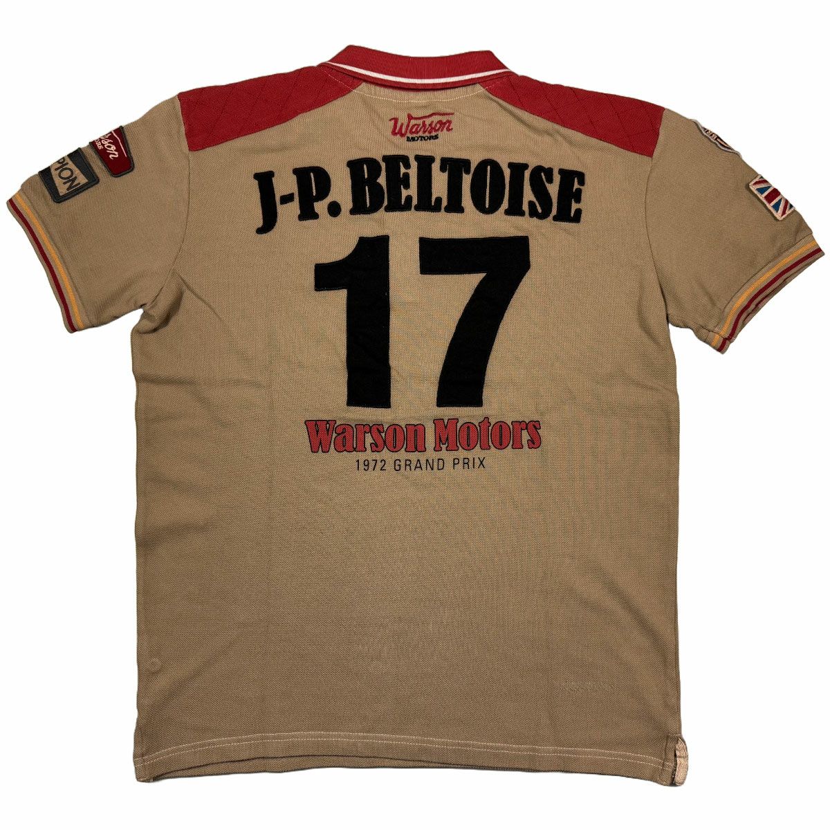 Warson Motors｜ベルトワーズ ポロ｜ポロシャツ｜ライトグレー