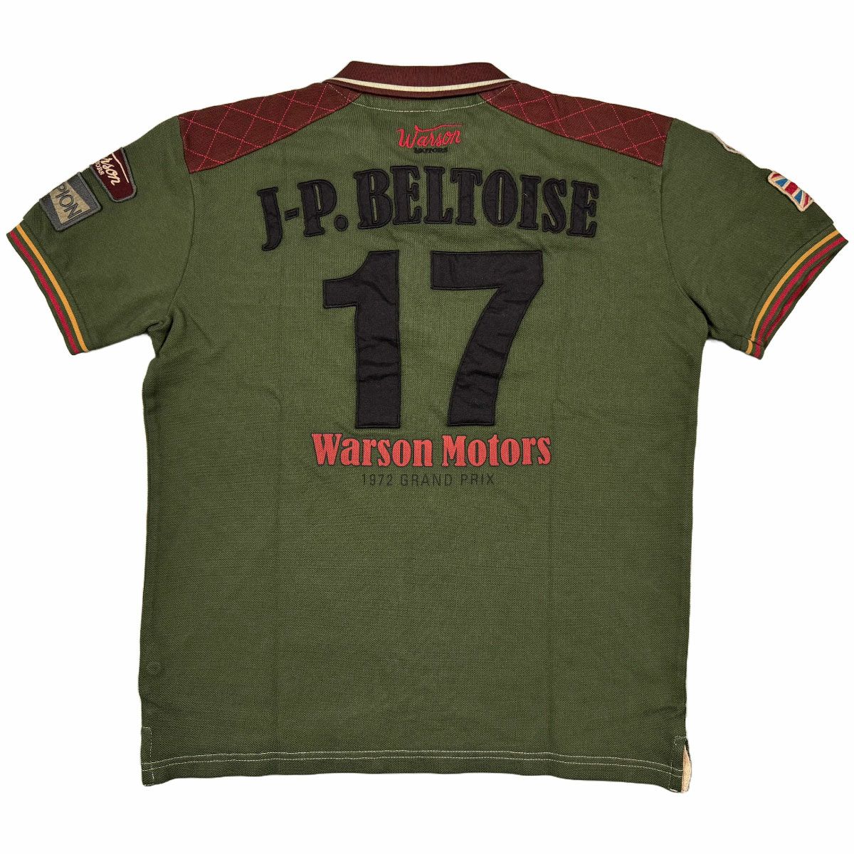 Warson Motors｜ベルトワーズ ポロ｜ポロシャツ｜ミリタリーグリーン