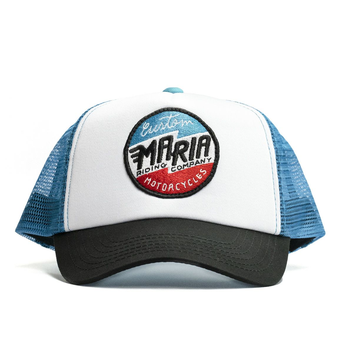 Maria Riding Company｜ブルー トラッカー キャップ｜帽子｜ブルー