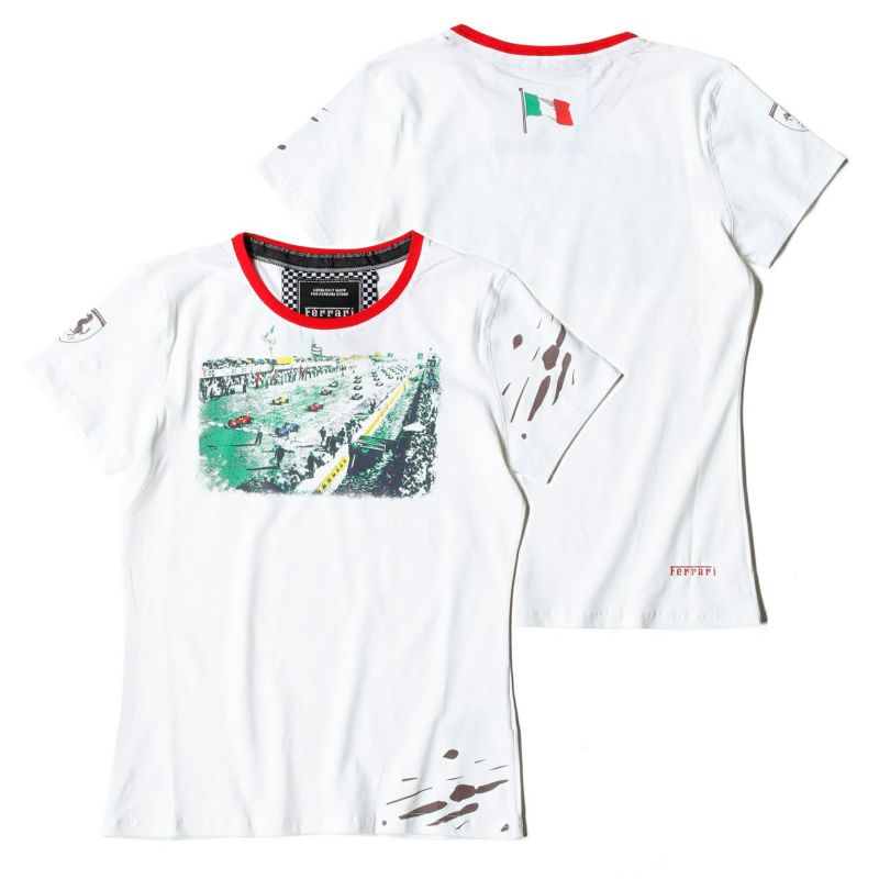 Ferrari｜フェラーリ ウィメンズ ベーシック Prm Tシャツ｜
