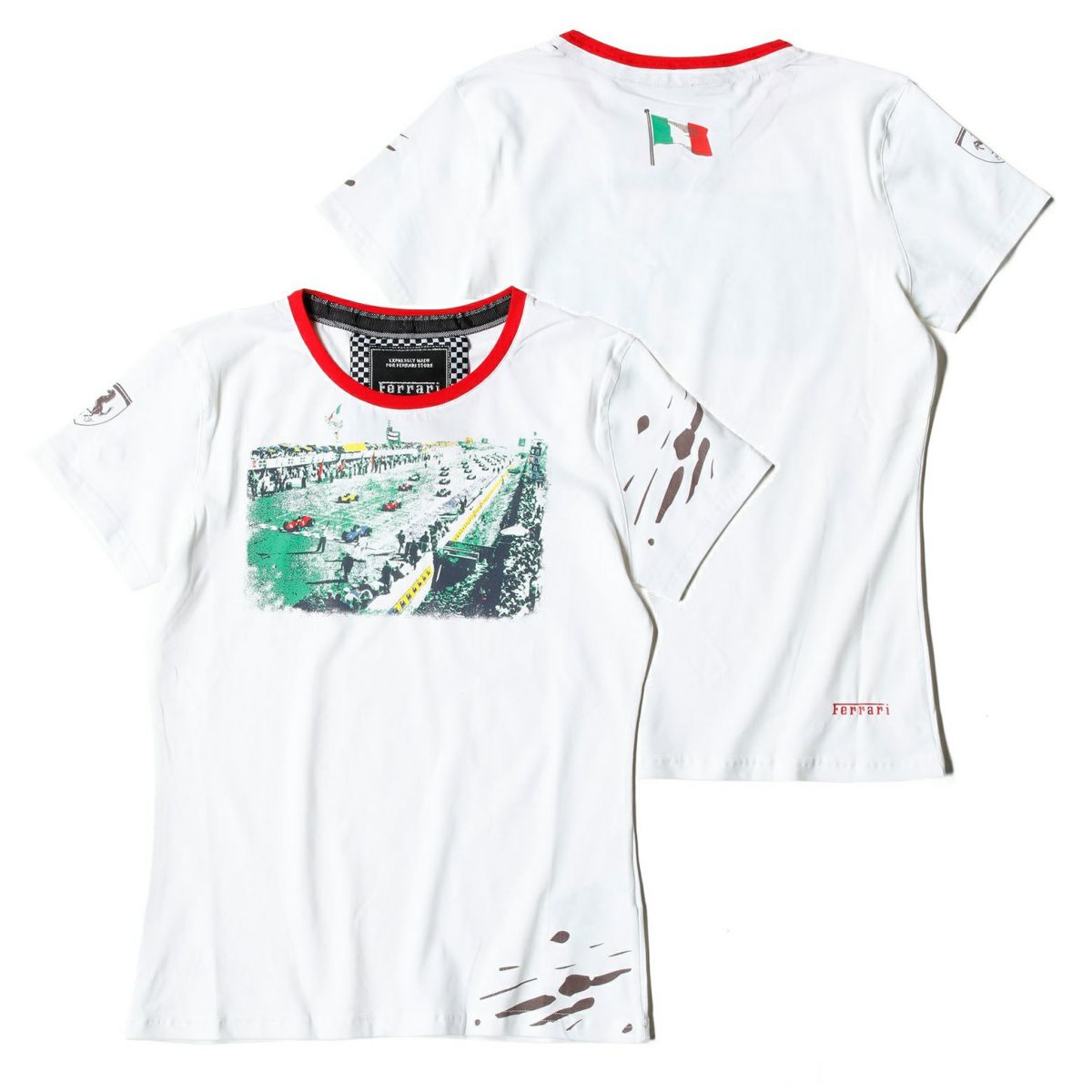 Ferrari｜フェラーリ ウィメンズ ベーシック Prm Tシャツ｜