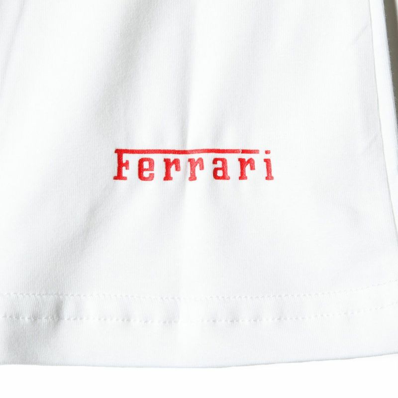 Ferrari｜フェラーリ ウィメンズ ベーシック Prm Tシャツ｜ホワイト