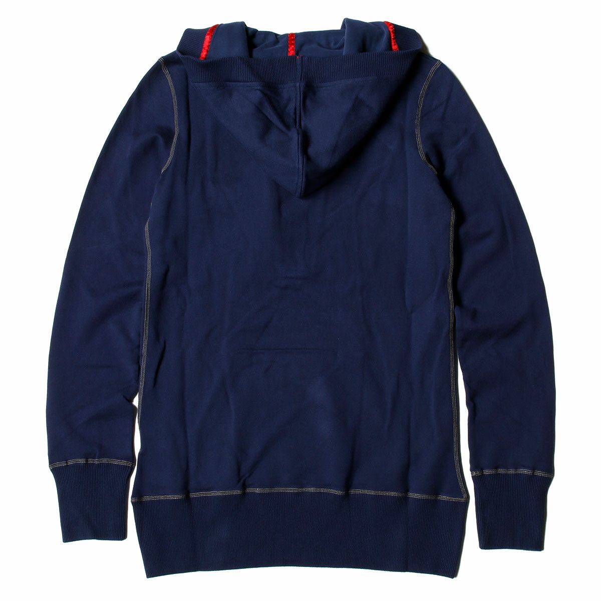 Ferrari｜フェラーリ ウィメンズ プリント ホース フード セーター｜フーディ｜ネイビー