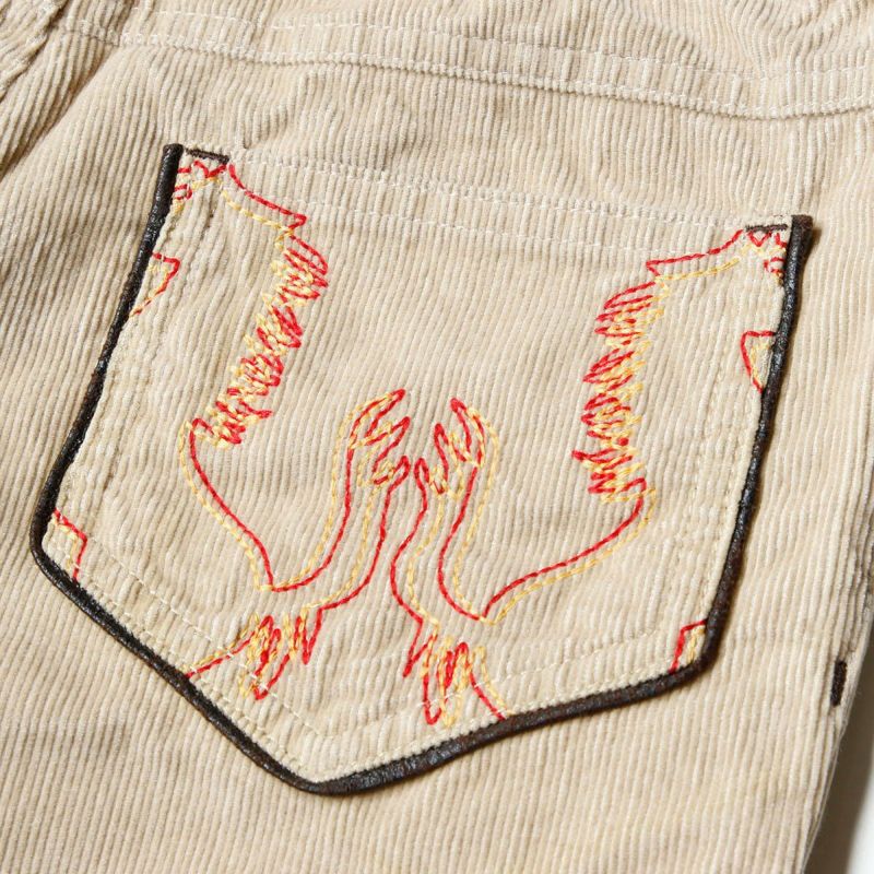 Ferrari｜フェラーリ キッズ プリント ホース パンツ｜オフホワイト