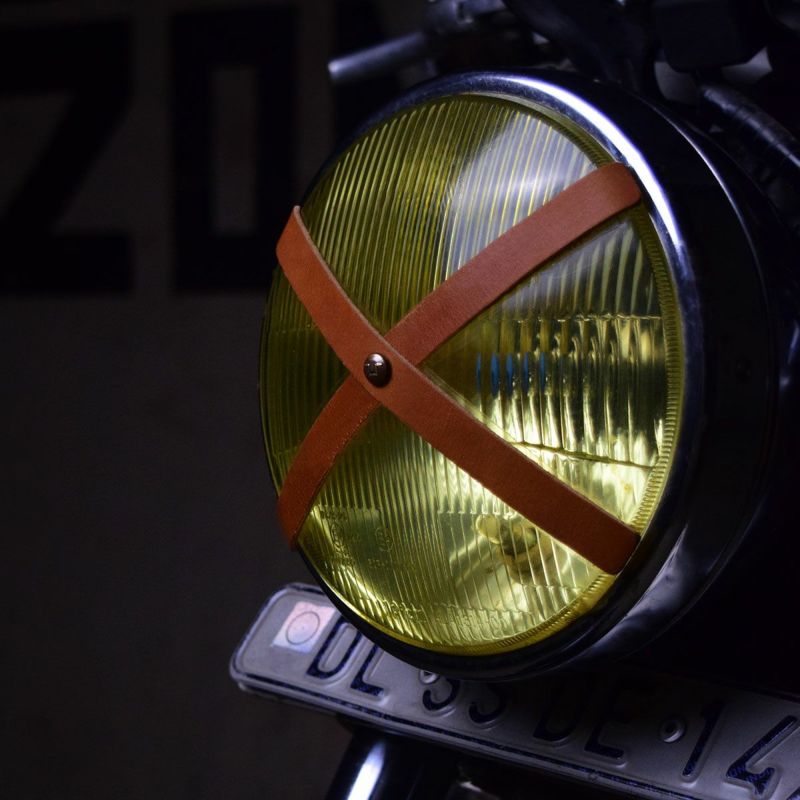 Trip Machine｜ヘッドライト X｜その他雑貨｜タバコブラウン｜使用イメージ