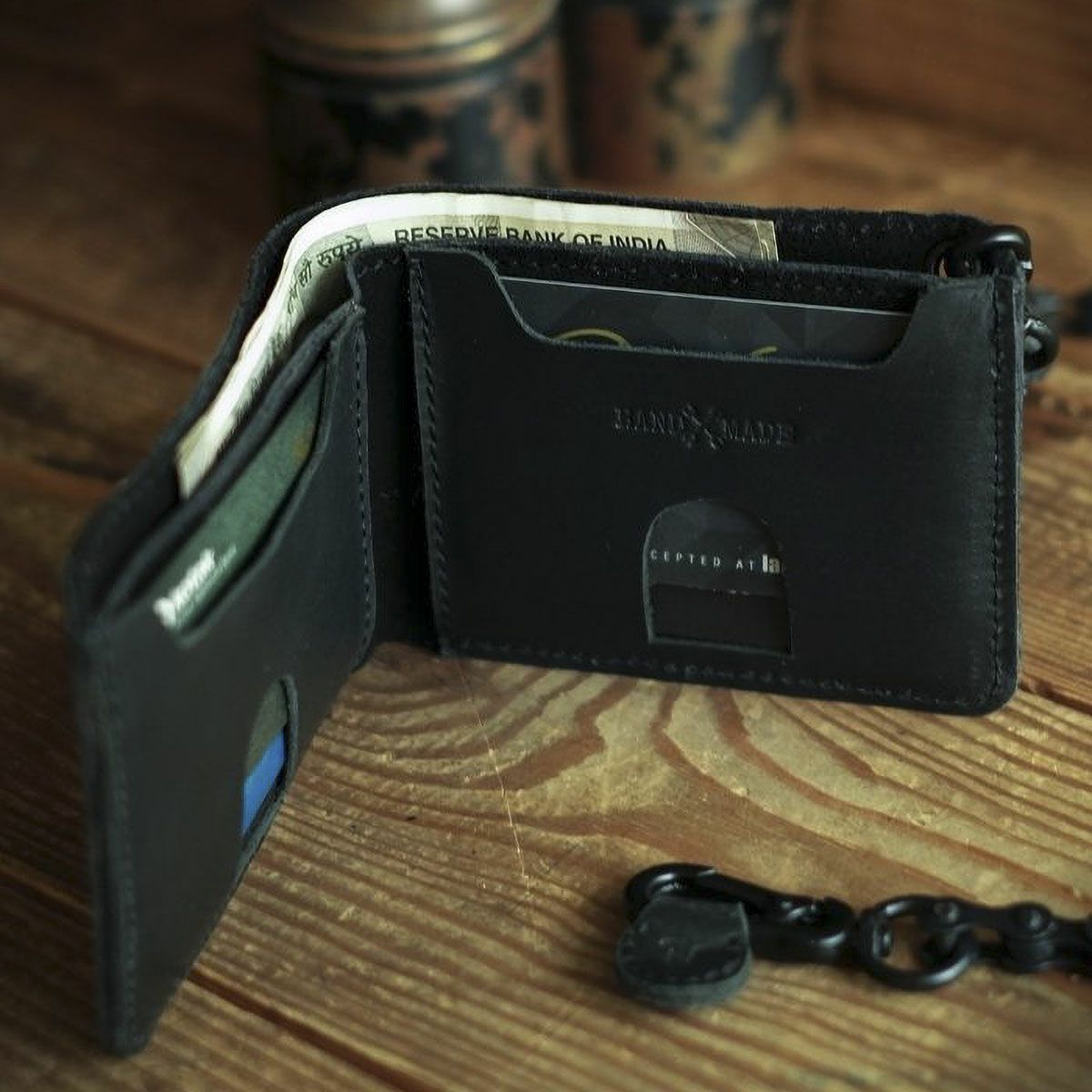 Trip Machine｜ロデオ ウォレット｜財布｜ブラック｜使用イメージ