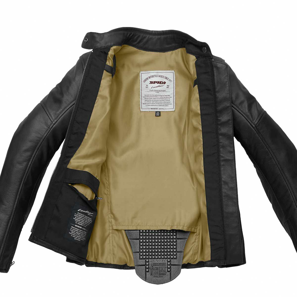 SPIDI｜ロック レディ｜レザー｜ブラック