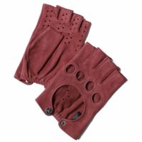 Alta Classe｜シープスエード ドライビンググローブ｜ハーフ｜ワイン