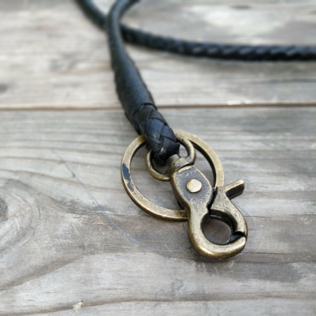 Trip Machine｜ブレイデッド キーチェーン｜財布｜ブラック