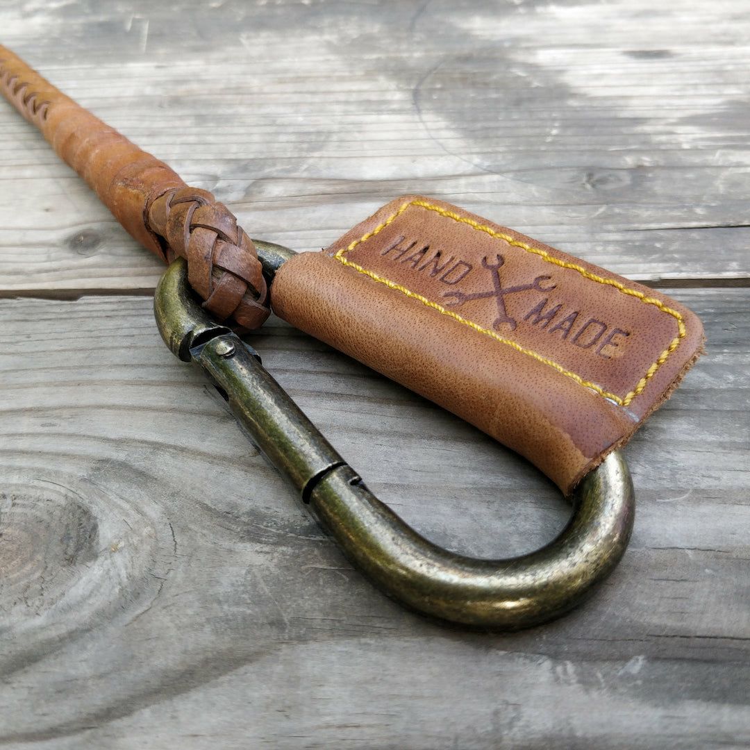 Trip Machine｜ブレイデッド キーチェーン｜財布｜ヴィンテージタン