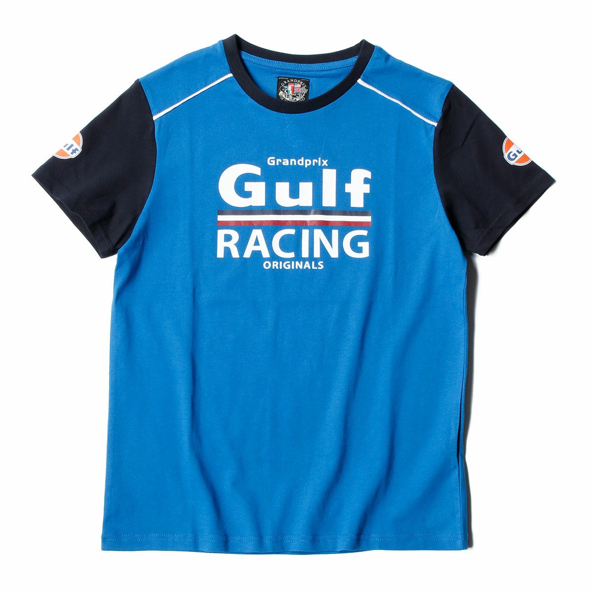 GULF｜ガルフ レーシング Tシャツ｜ミッドブルー