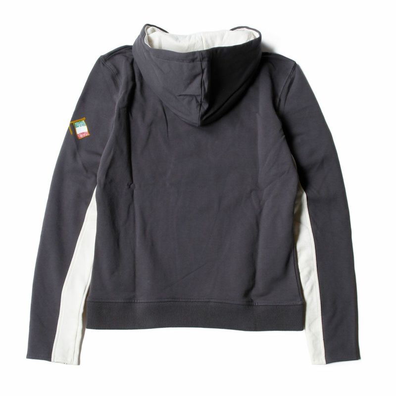 Ferrari｜フェラーリ ウィメンズ プリント ホース フード スウェットシャツ｜フーディ｜グレー