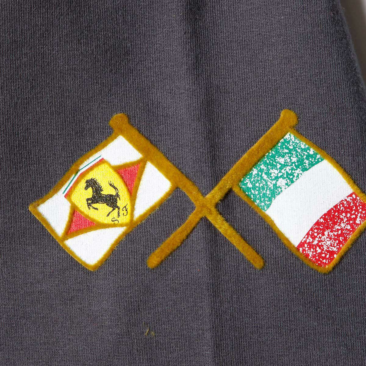 Ferrari｜フェラーリ ウィメンズ プリント ホース フード スウェットシャツ｜フーディ｜グレー