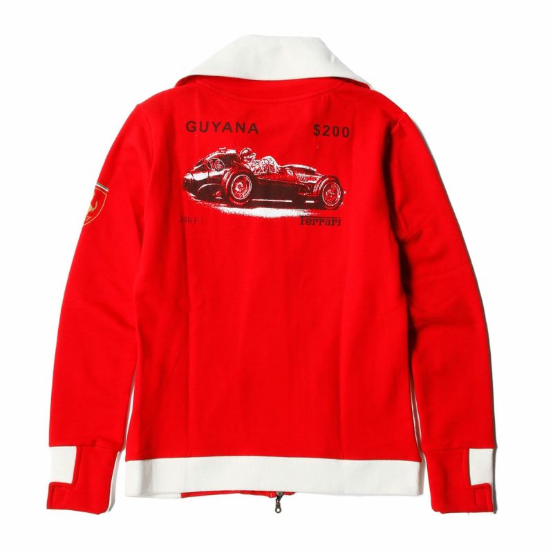 Ferrari｜フェラーリ ウィメンズ ガイアナ スウェットシャツ｜スウェット｜レッド