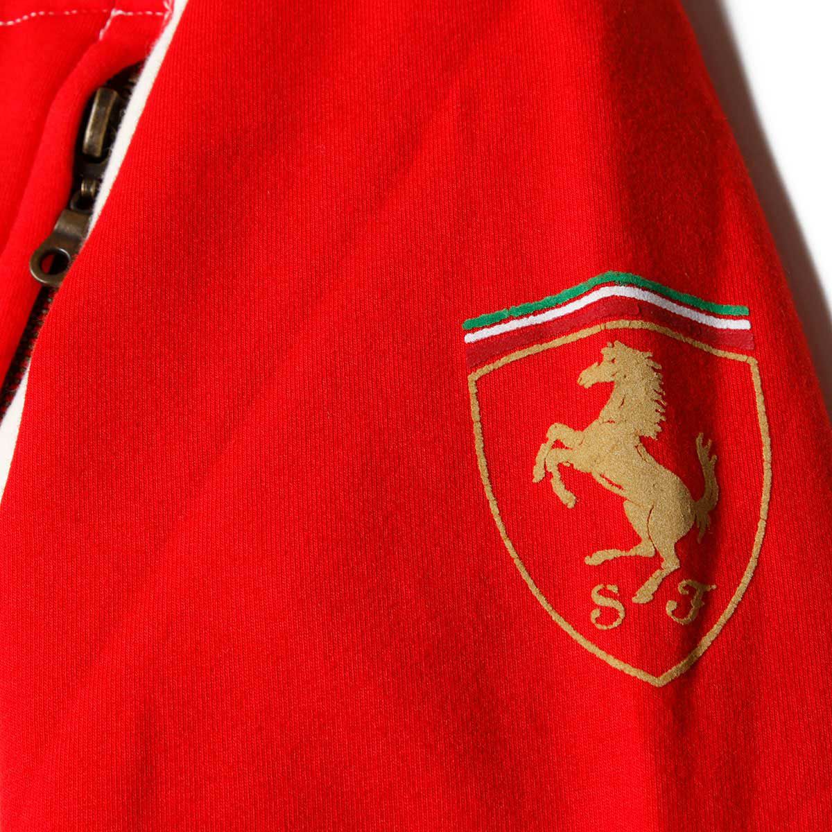 Ferrari｜フェラーリ ウィメンズ ガイアナ スウェットシャツ｜スウェット｜レッド