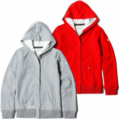 Ferrari｜フェラーリ ウィメンズ スウェット ジャケット｜フーディ