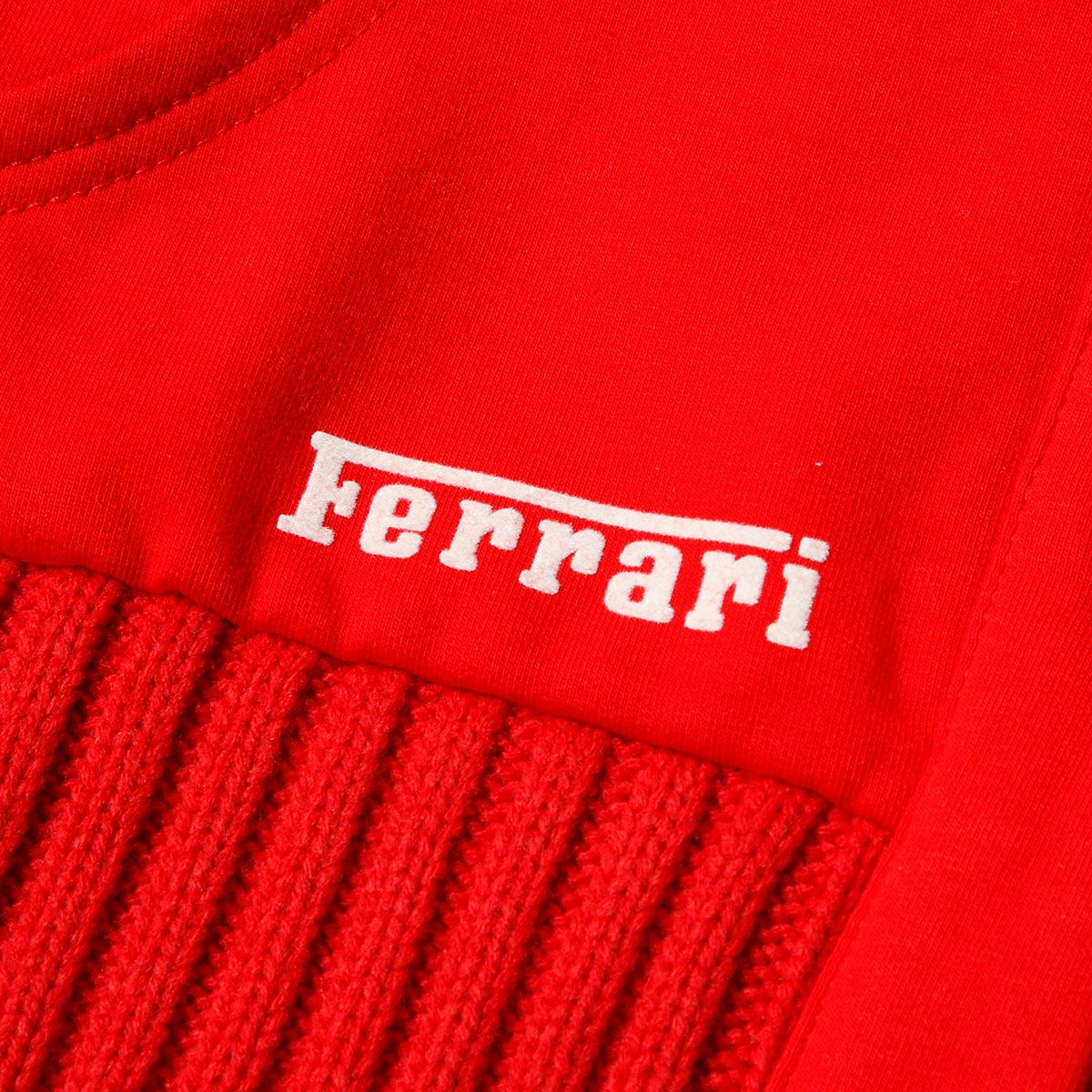 Ferrari｜フェラーリ ウィメンズ スウェット ジャケット｜フーディ｜レッド