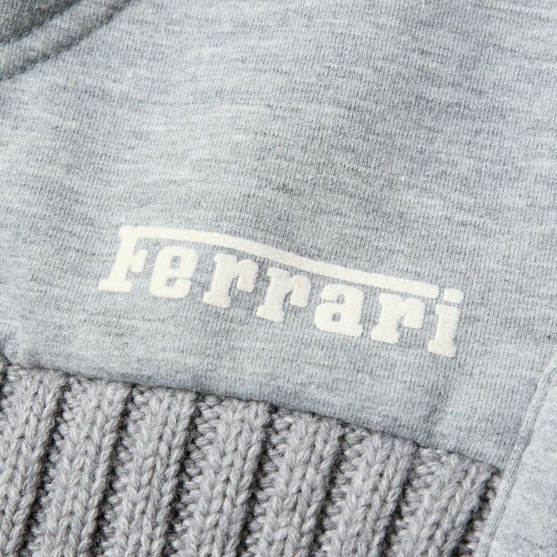 Ferrari｜フェラーリ ウィメンズ スウェット ジャケット｜フーディ｜グレー