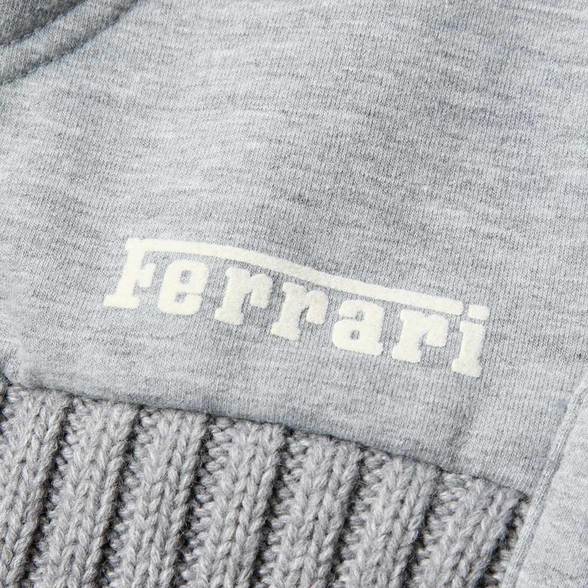 Ferrari｜フェラーリ ウィメンズ スウェット ジャケット｜フーディ｜グレー
