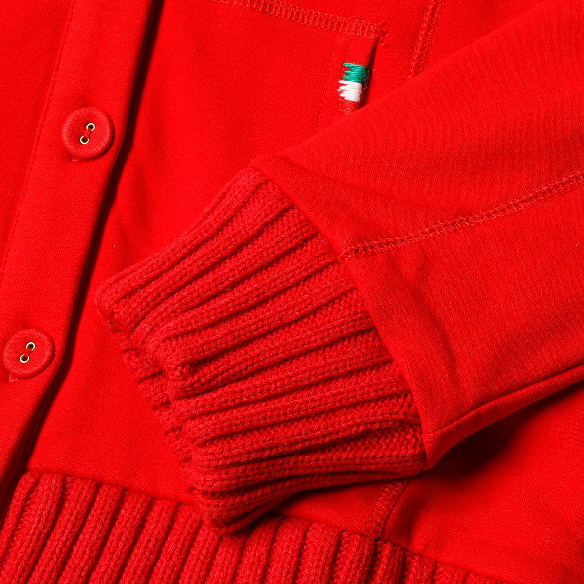 Ferrari｜フェラーリ ウィメンズ スウェット ジャケット｜フーディ｜レッド