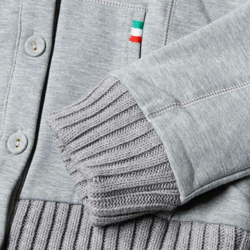 Ferrari｜フェラーリ ウィメンズ スウェット ジャケット｜フーディ｜グレー