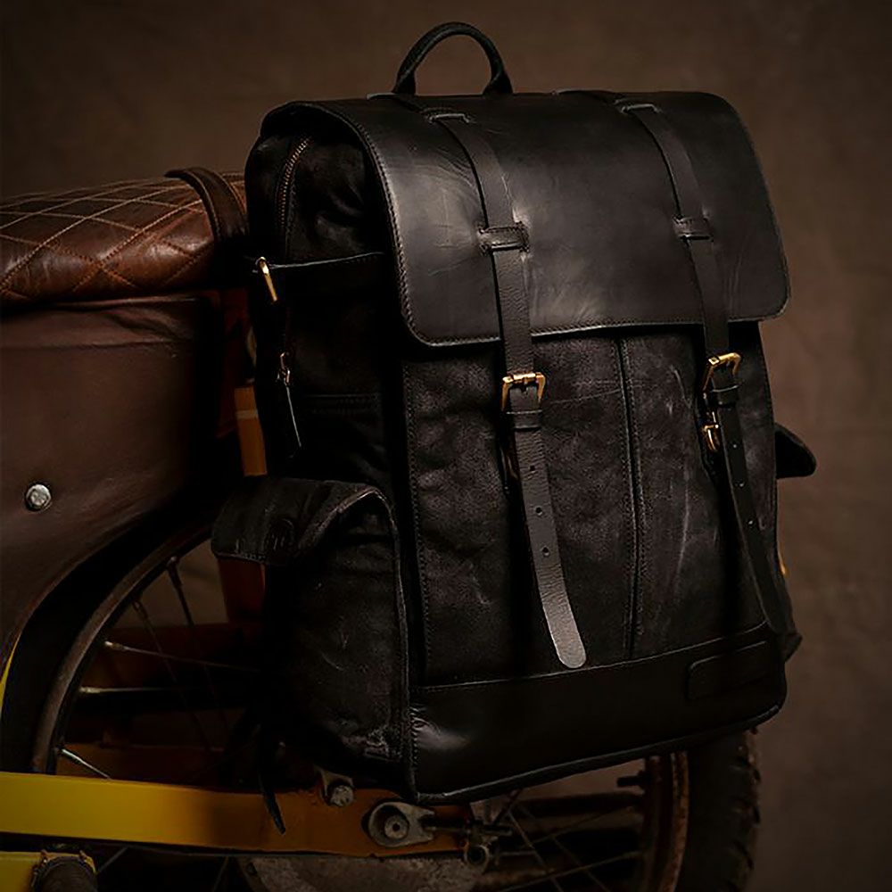 Trip Machine｜ランブラー バックパック パニア｜ブラック