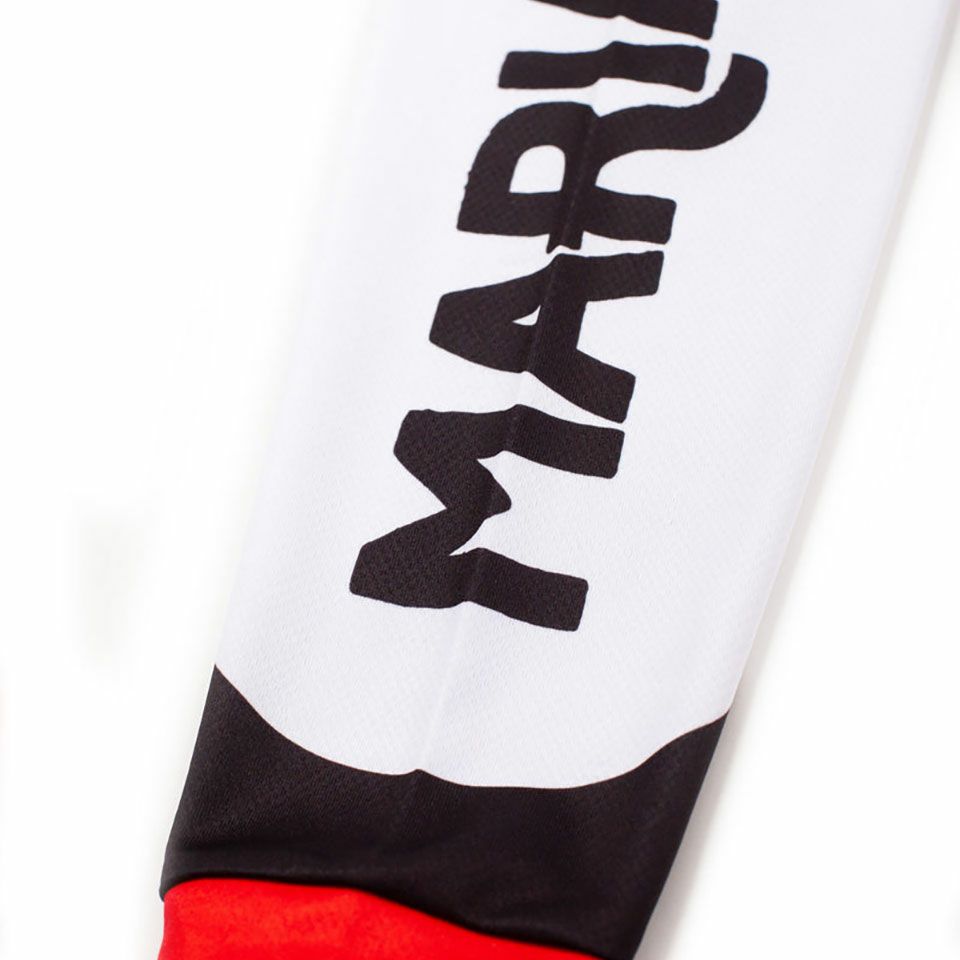 Maria Riding Company｜アウトロー マリア オフロード レーシング ジャージー｜MXジャージ｜ホワイト×ブラック×レッド