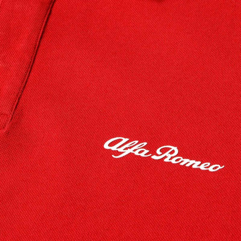 Alfaromeo｜アルファロメオ クラシカ ポロシャツ｜レッド