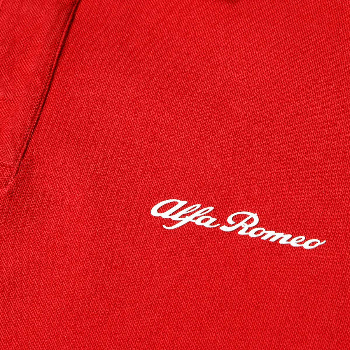 Alfaromeo｜アルファロメオ クラシカ ポロシャツ｜レッド