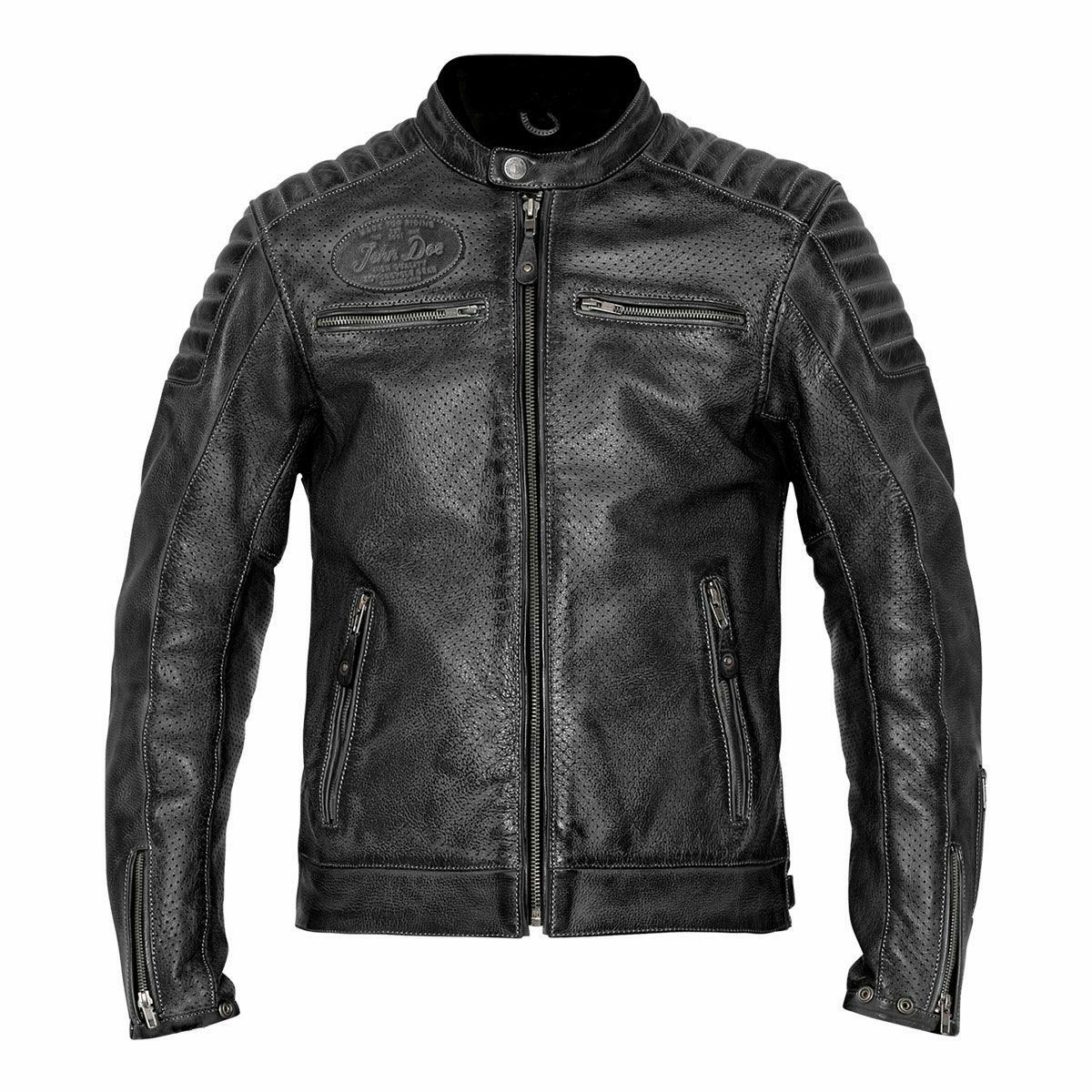 John Doe｜ストーム レザージャケット｜ブラック