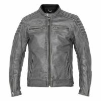 John Doe｜ストーム レザージャケット｜グレー