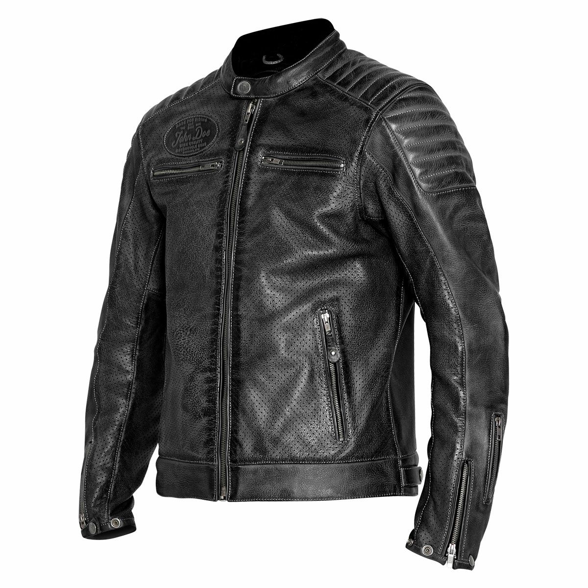 John Doe｜ストーム レザージャケット｜ブラック