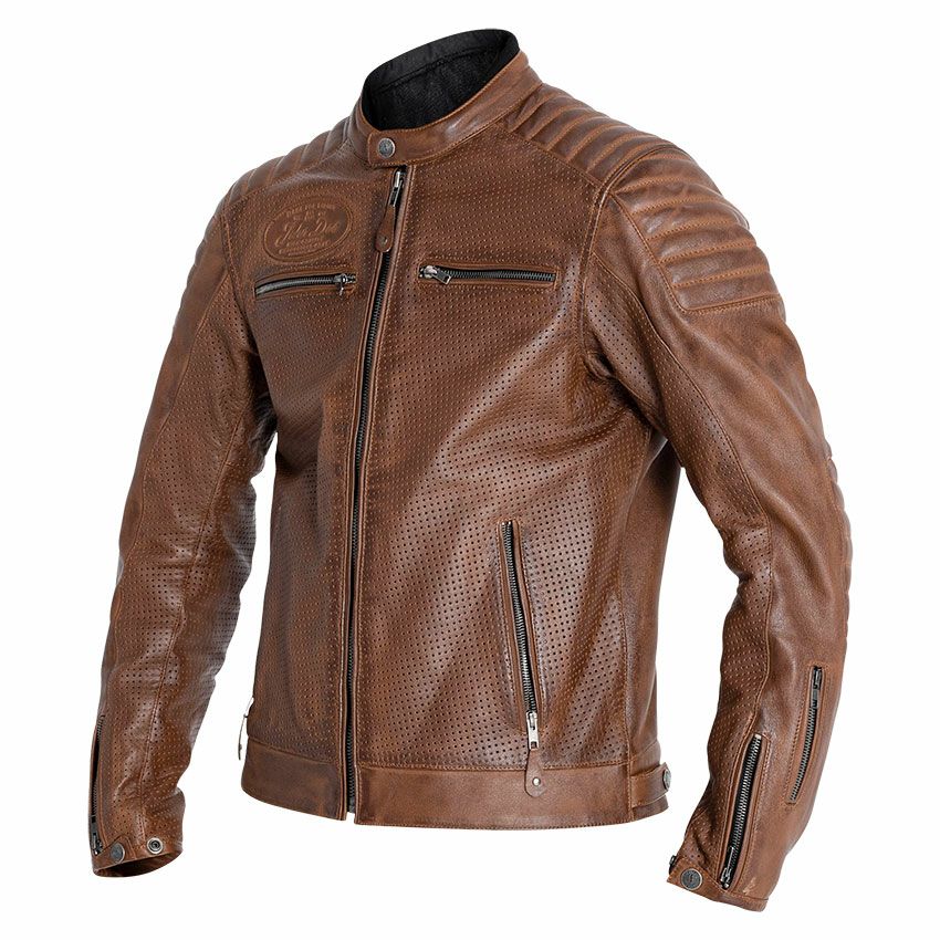 John Doe｜ストーム レザージャケット｜タバコ