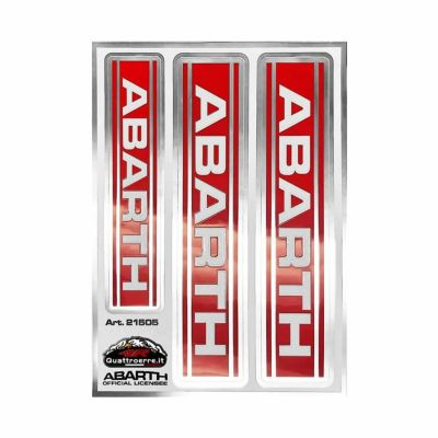 Abarth｜アバルト ロゴ ステッカー （3枚セット）｜
