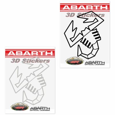 Abarth｜アバルト スコーピオン 縁取り ステッカー （120mm）