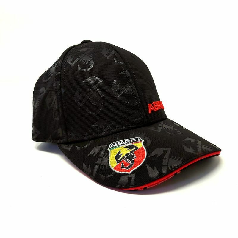 Abarth｜アバルト ベースボール キャップ｜帽子｜ブラック