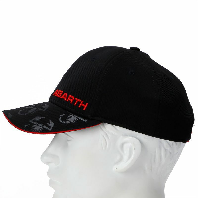 Abarth｜アバルト ベースボール キャップ｜帽子｜ブラック